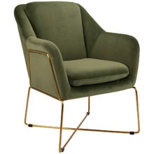 Dover Velvet Armchair